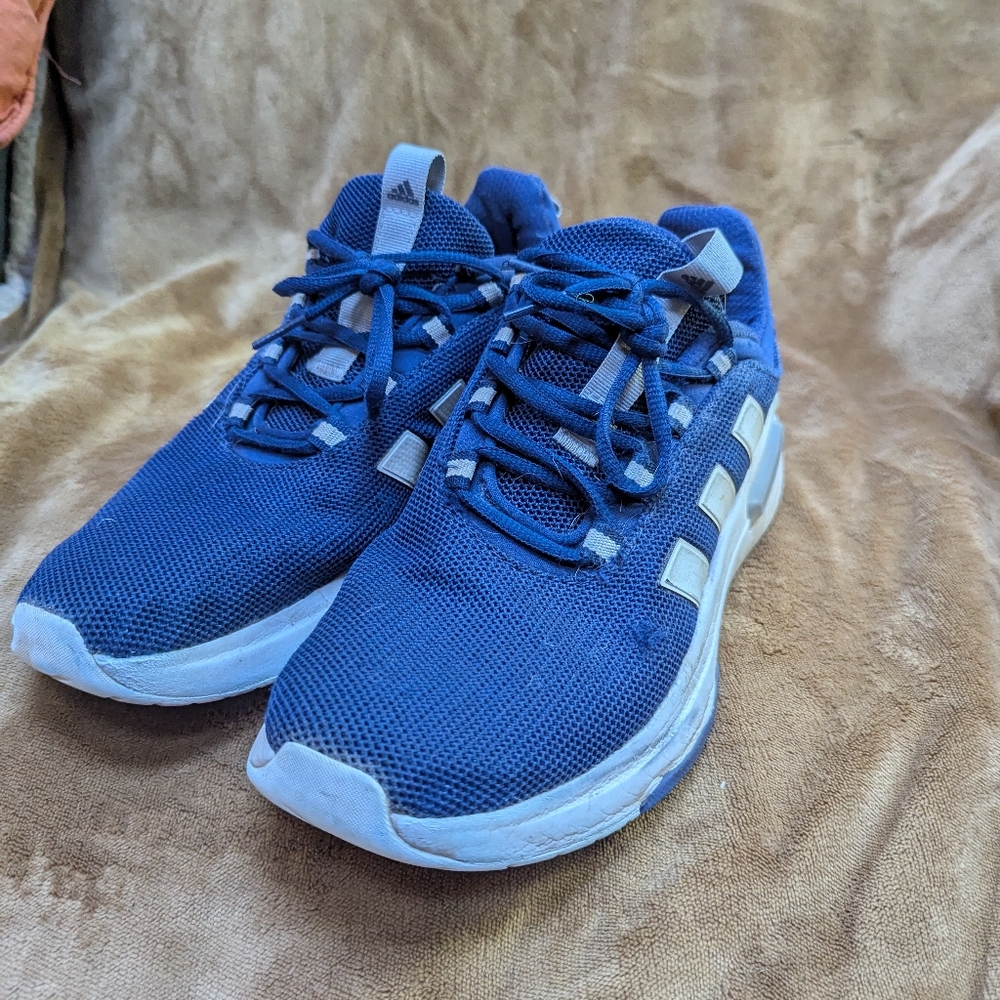 Adidas Blue Athletic Sneakers